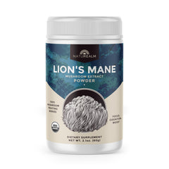 Naturealm Lion's Mane Powder 60-serving container