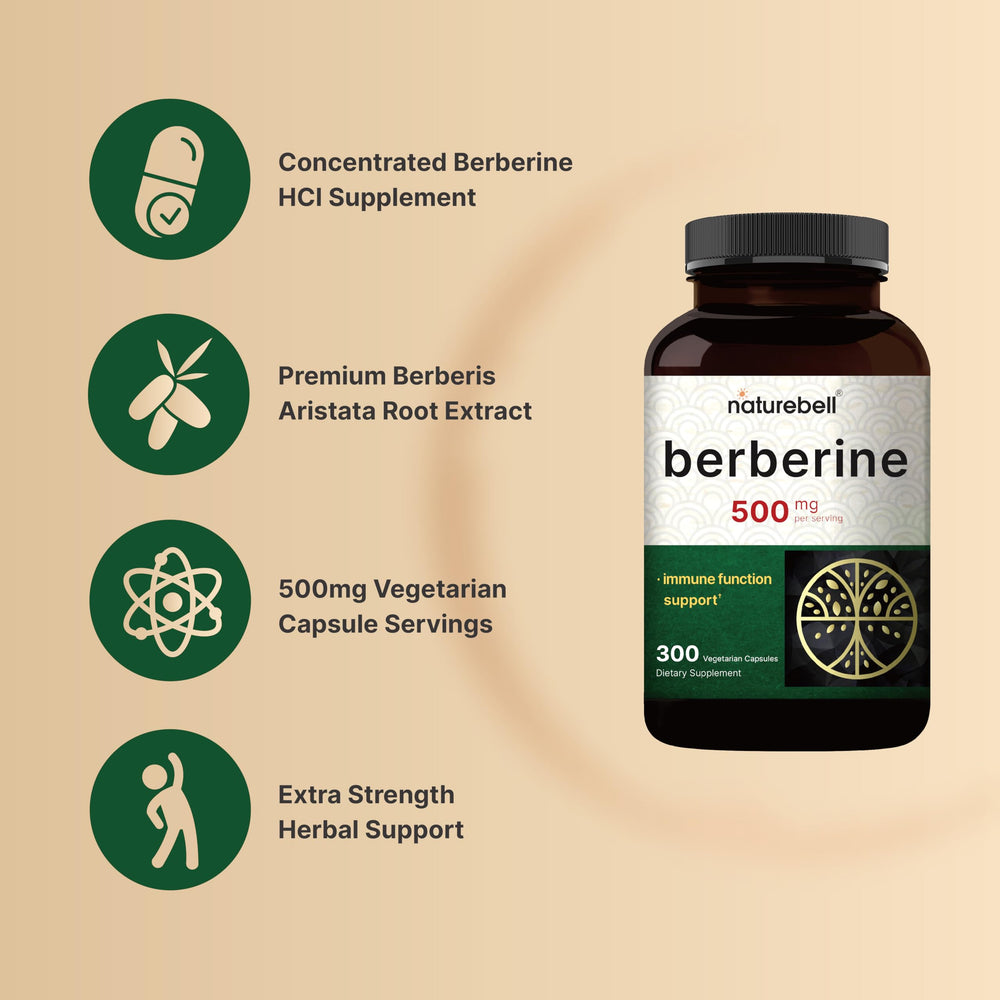 Graphic of premium 5:1 Berberine root extract