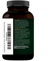 Third-party lab tested seal on NatureBell bottle