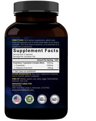 Bottle with capsules for daily calm and relaxation