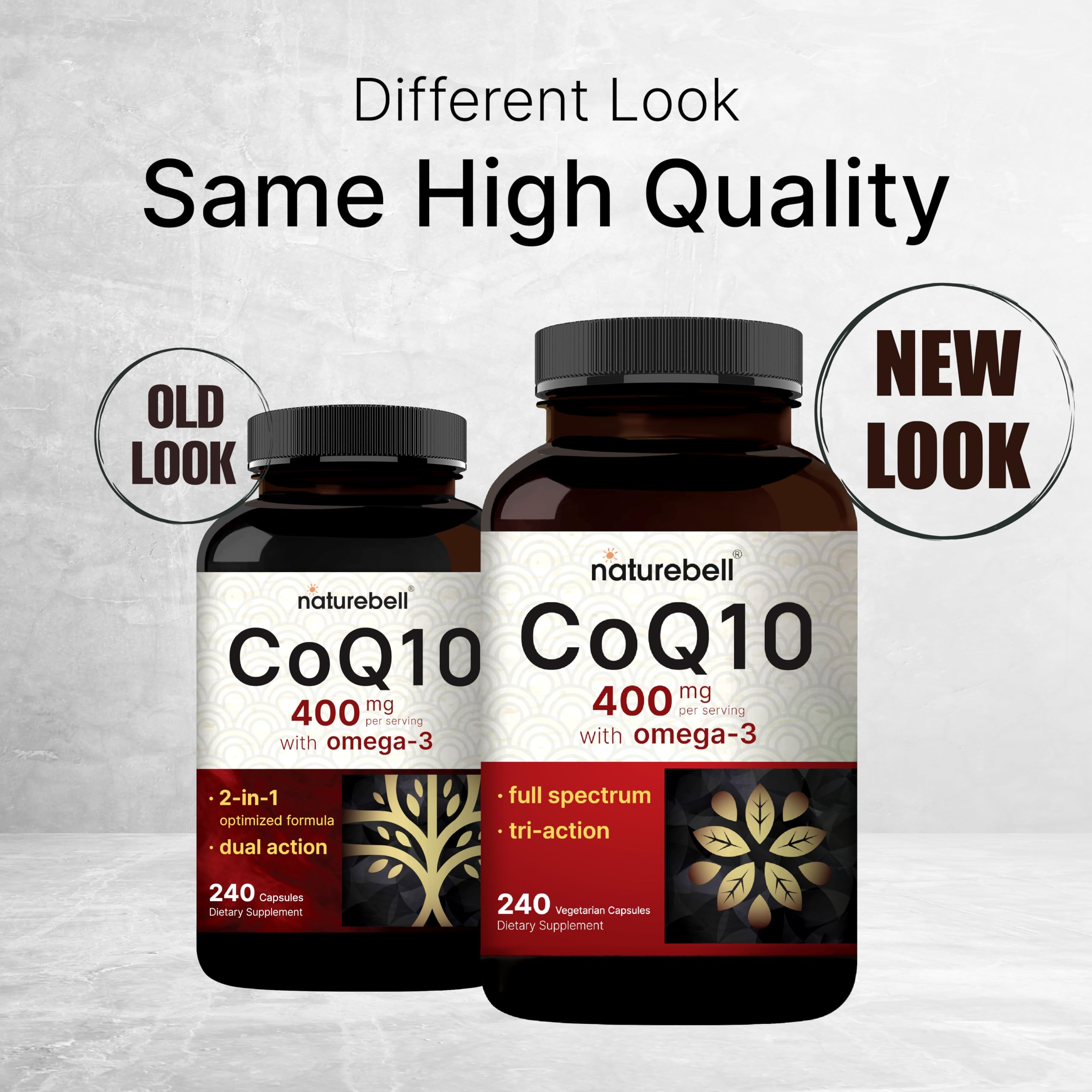 NatureBell CoQ10 400mg packaging and branding