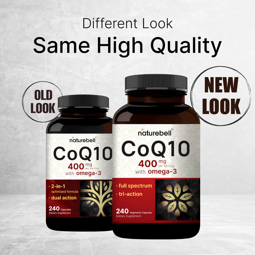 NatureBell CoQ10 400mg packaging and branding