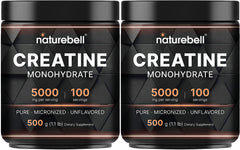 NatureBell 2-pack creatine monohydrate powder packshot