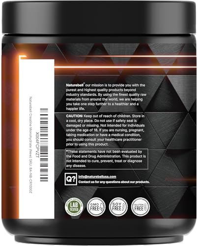 NatureBell Creatine Monohydrate Powder 1000g packaging
