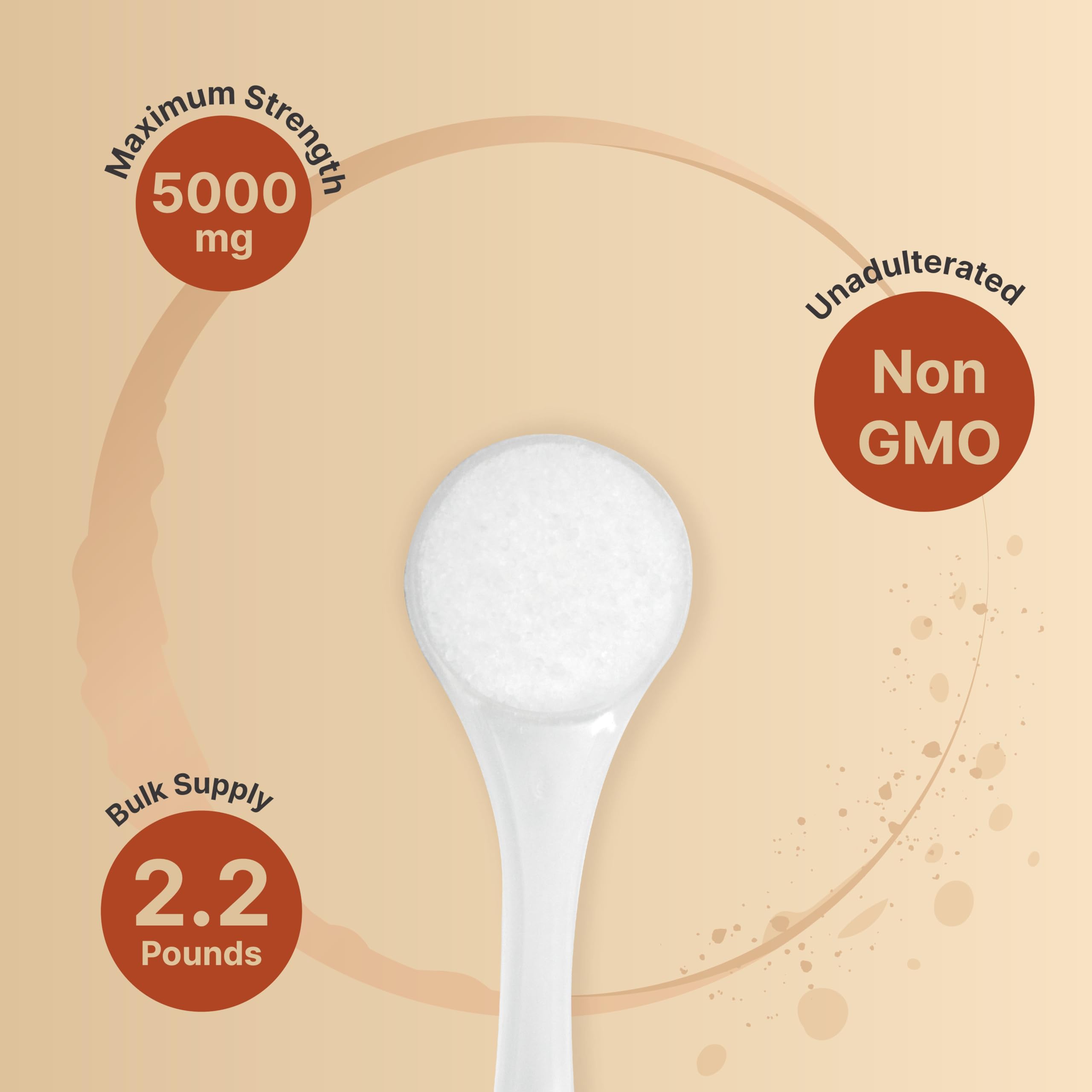 Keto and vegan friendly creatine label
