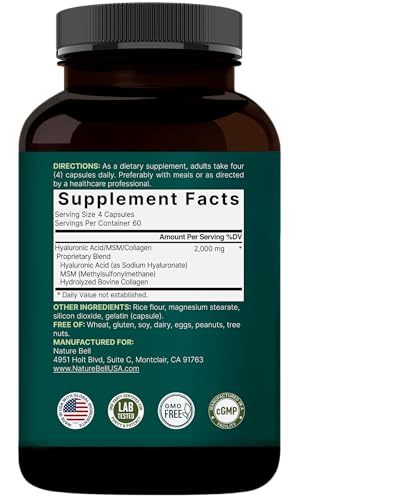 Capsules demonstrating the 2000 mg strength