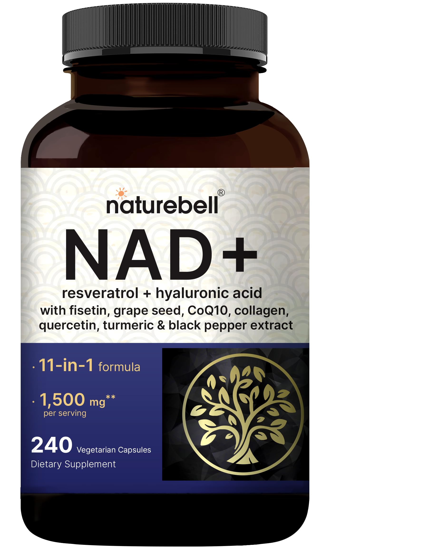NatureBell NAD+ 1,500mg serving hero image