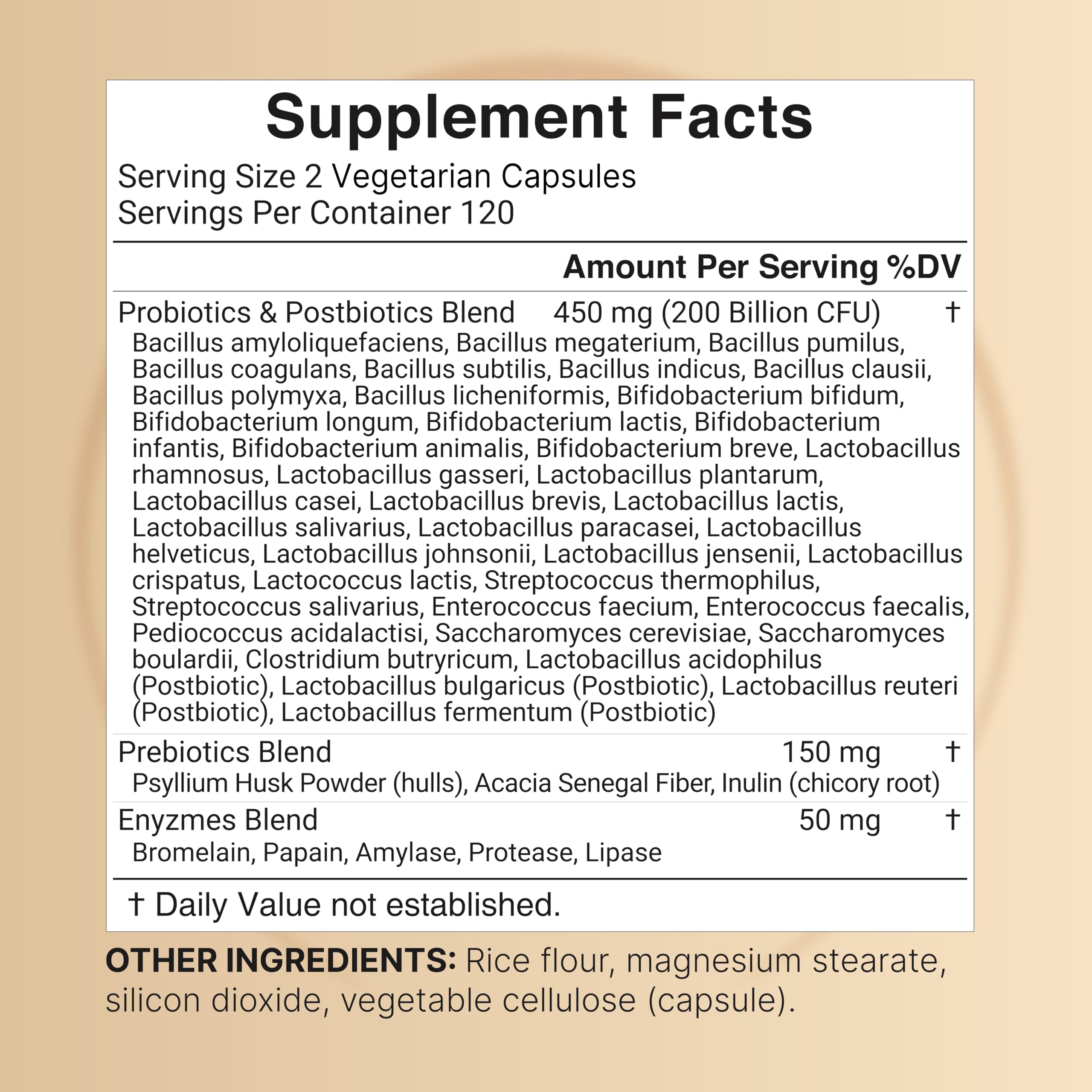 Close-up of NatureBell probiotic capsules