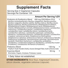 Close-up of NatureBell probiotic capsules
