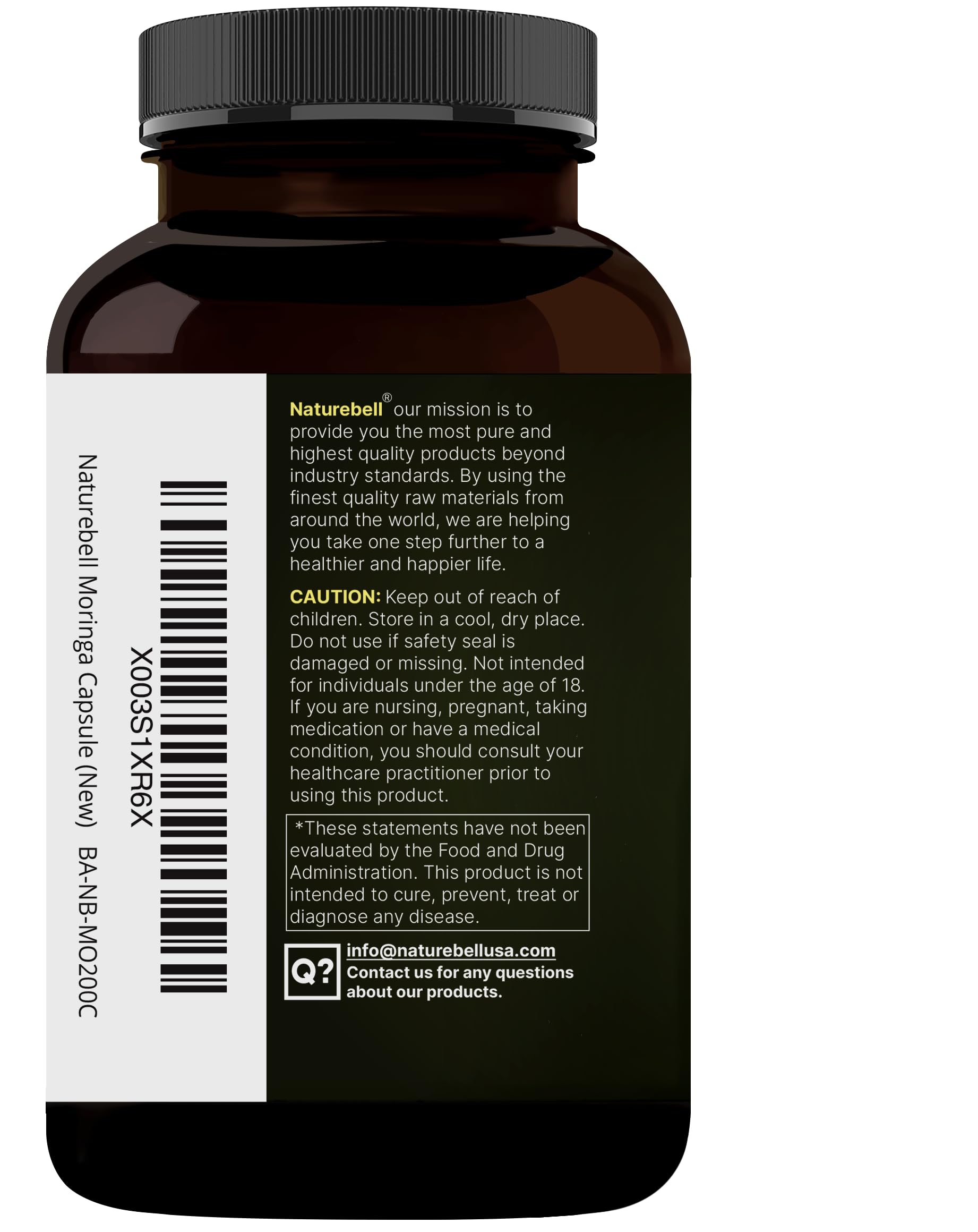 Lifestyle image showing healthy skin and immune support with moringa