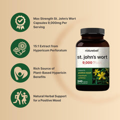 North American harvested St. John’s Wort ingredients imagery