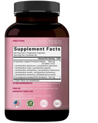 Close-up of NatureBell Vaginal Probiotics capsules