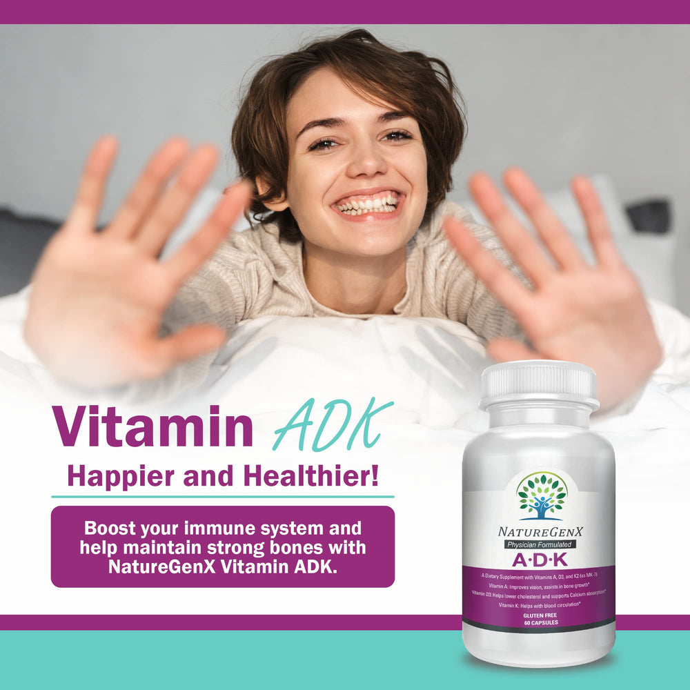 Vitamin K2 (MK-7) 500 mcg in NatureGenX ADK