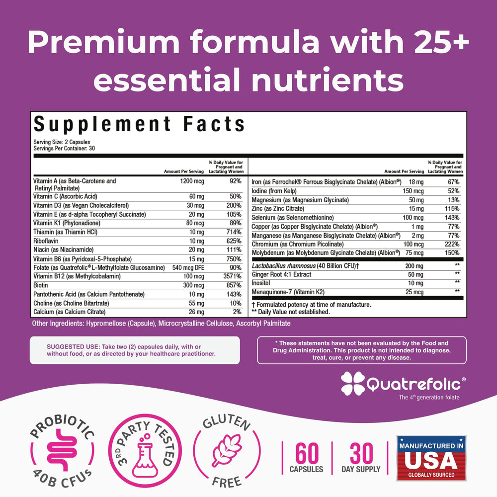 NatureGenX Methyl Prenatal bottle