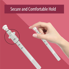 Natureland applicator used with cream tube for easy application.