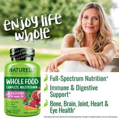 NATURELO close-up of activated B vitamins and chelated minerals