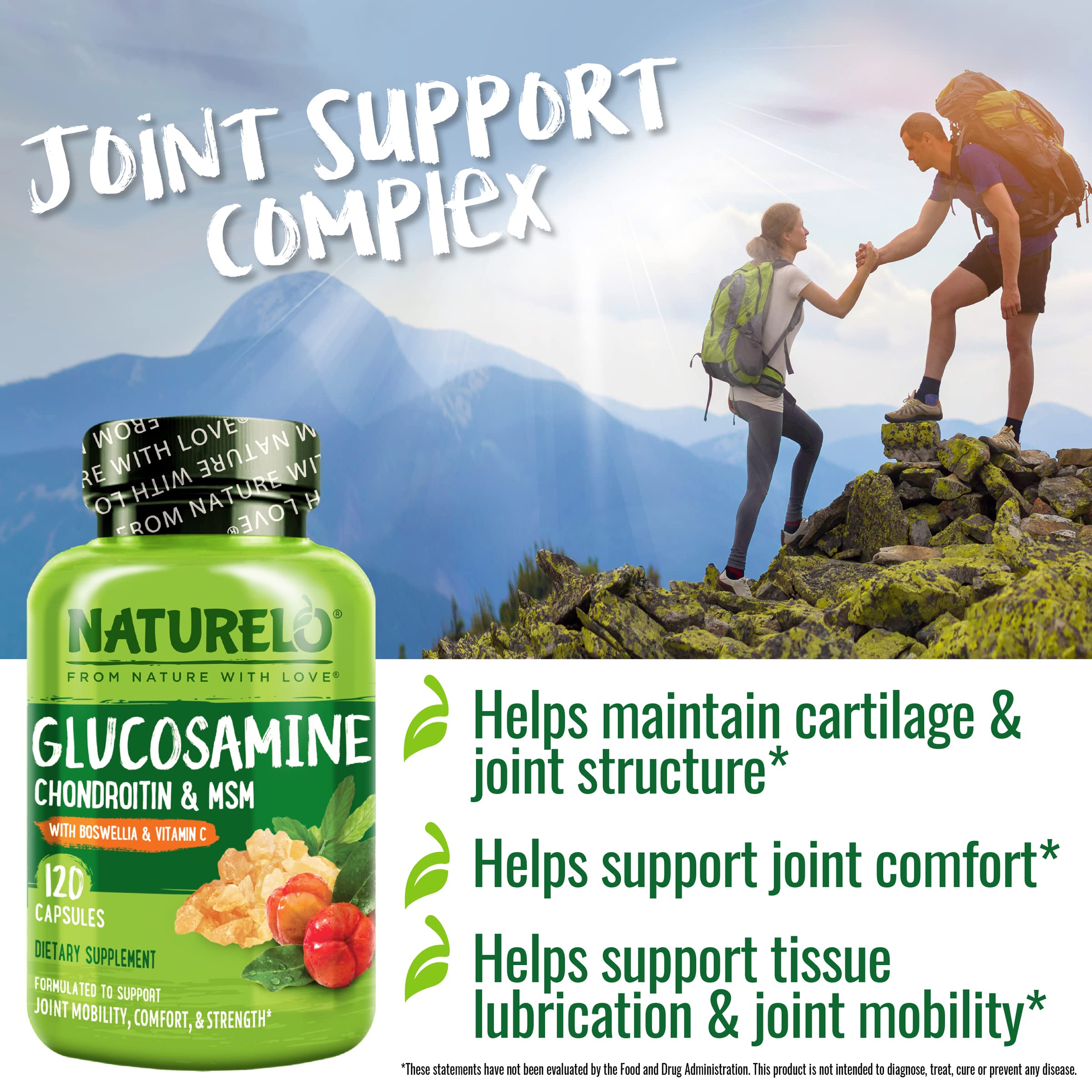 Bottle showing 120 capsules and product details