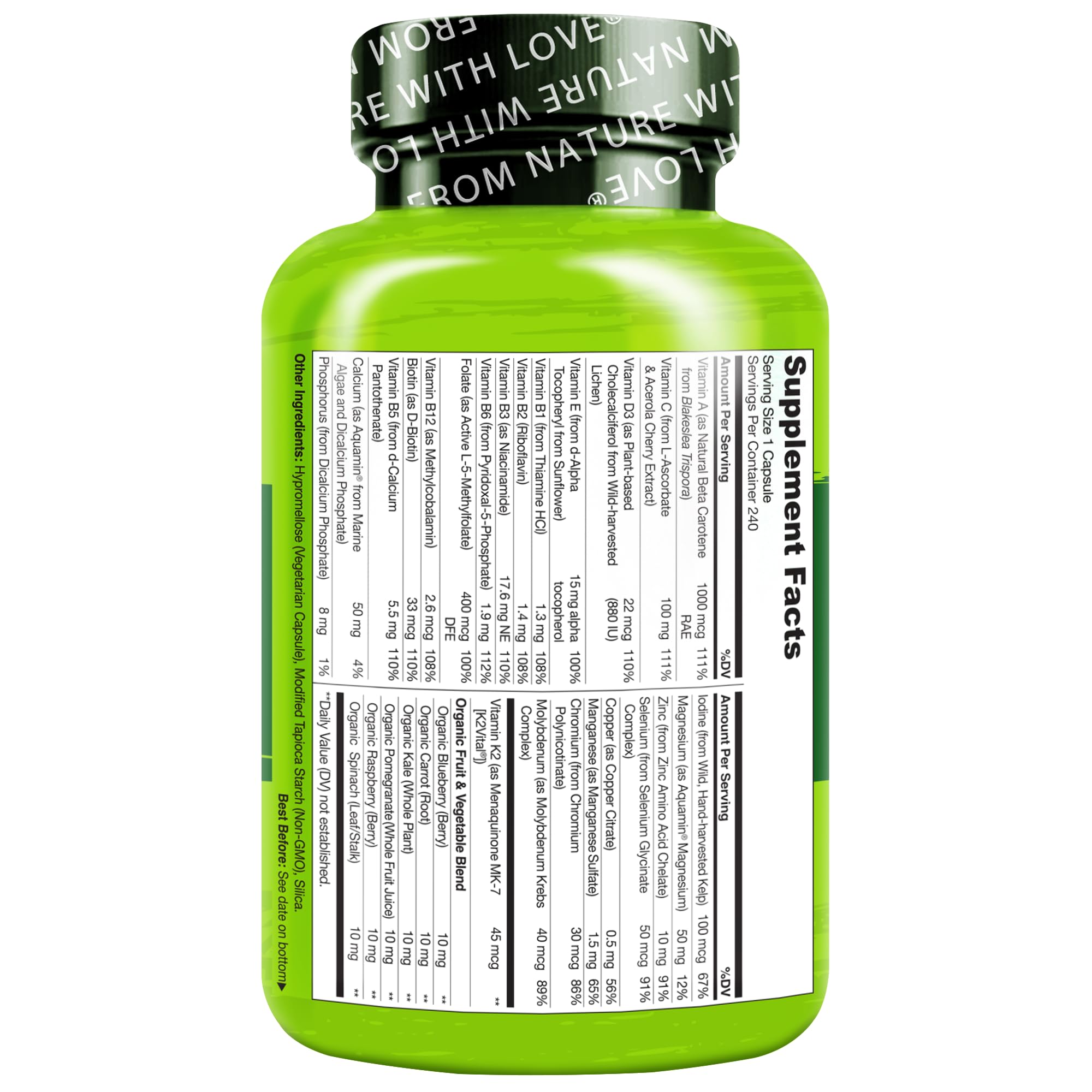Naturelo GMP manufacturing facility signaling quality control.