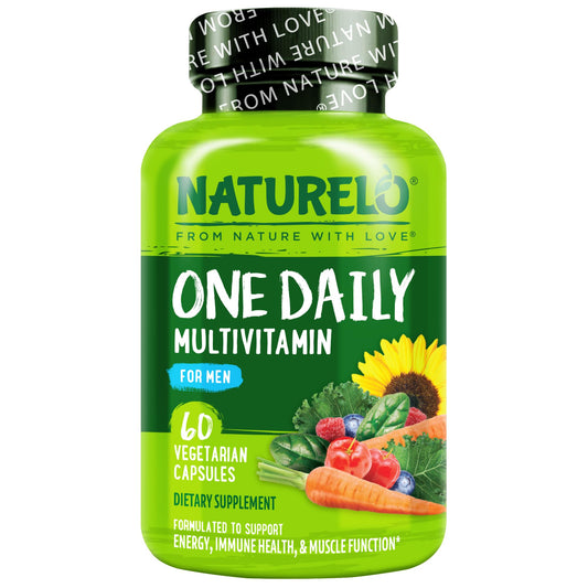 Naturelo Men's Multivitamins bottle front view
