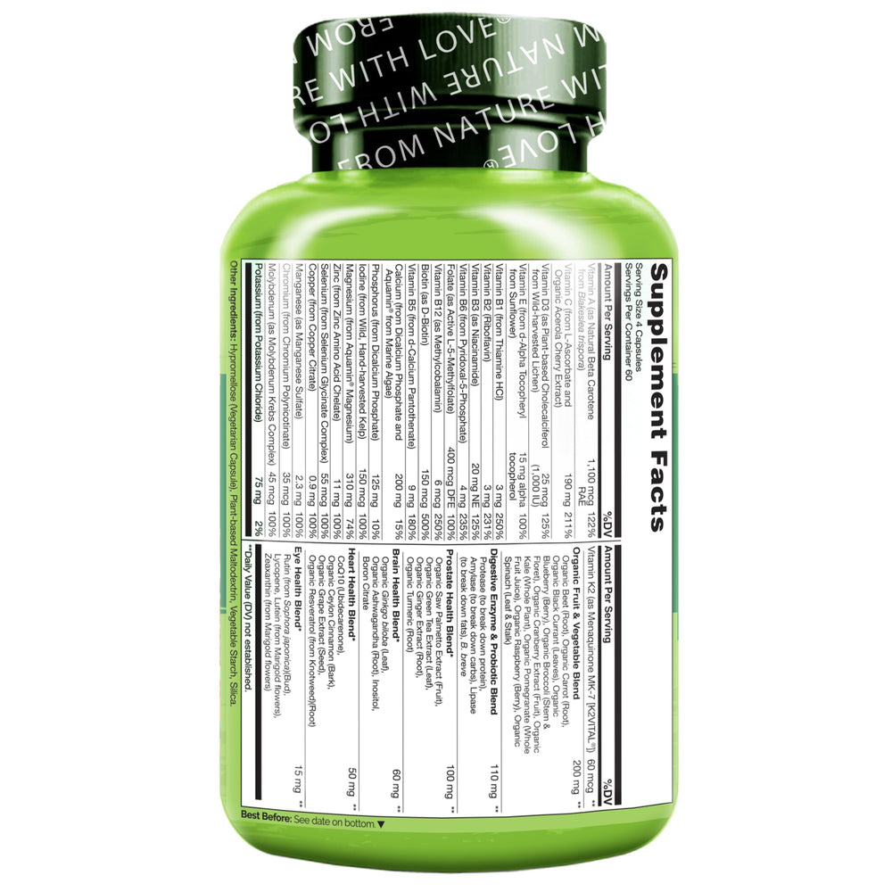 Product bottle packaging and label
