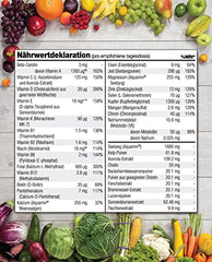 Vitamin E from sunflower and vitamin C from Acerola in the formula