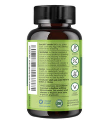 Naturelo iron supplement packaging label