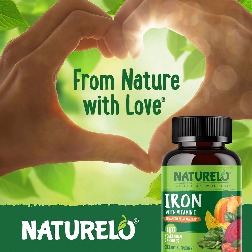 Non-GMO, gluten-free, soy-free vegan iron supplement