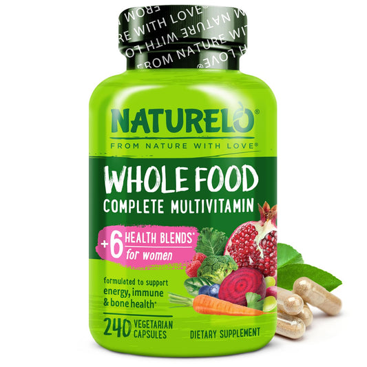 NATURELO Whole Food Multivitamin for Women bottle