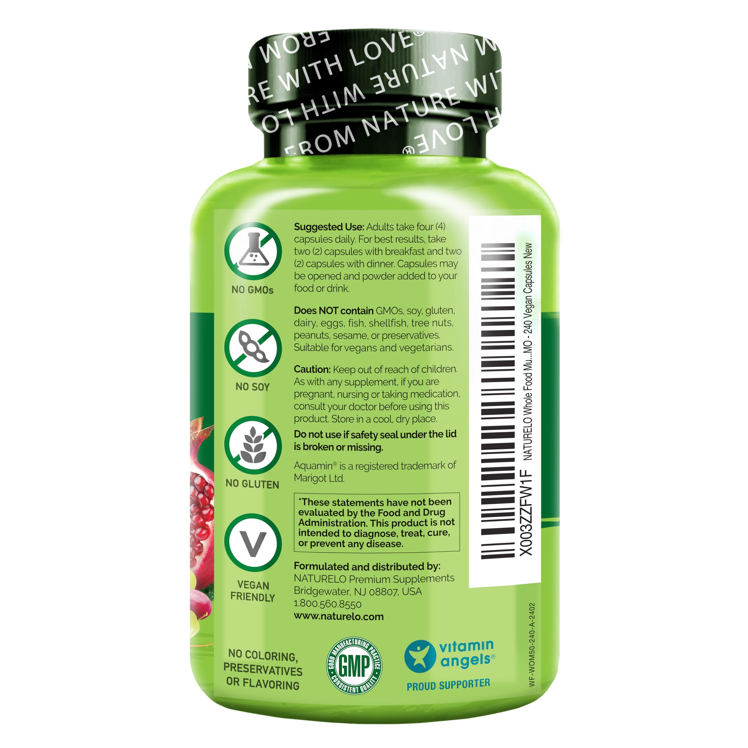Iron-free formula designed for postmenopausal women