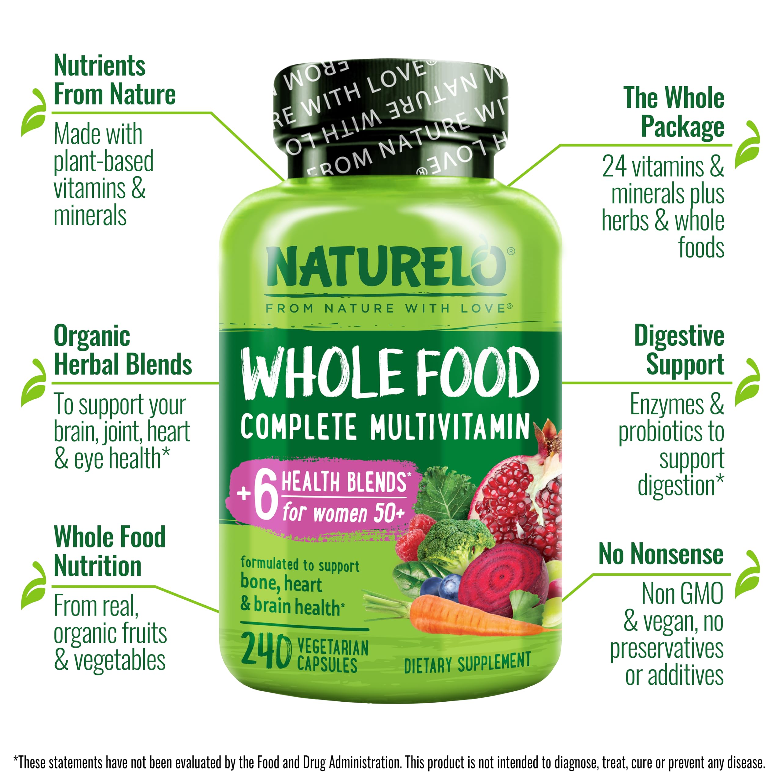 Plant-based vitamins including D3 from lichen and E from sunflower