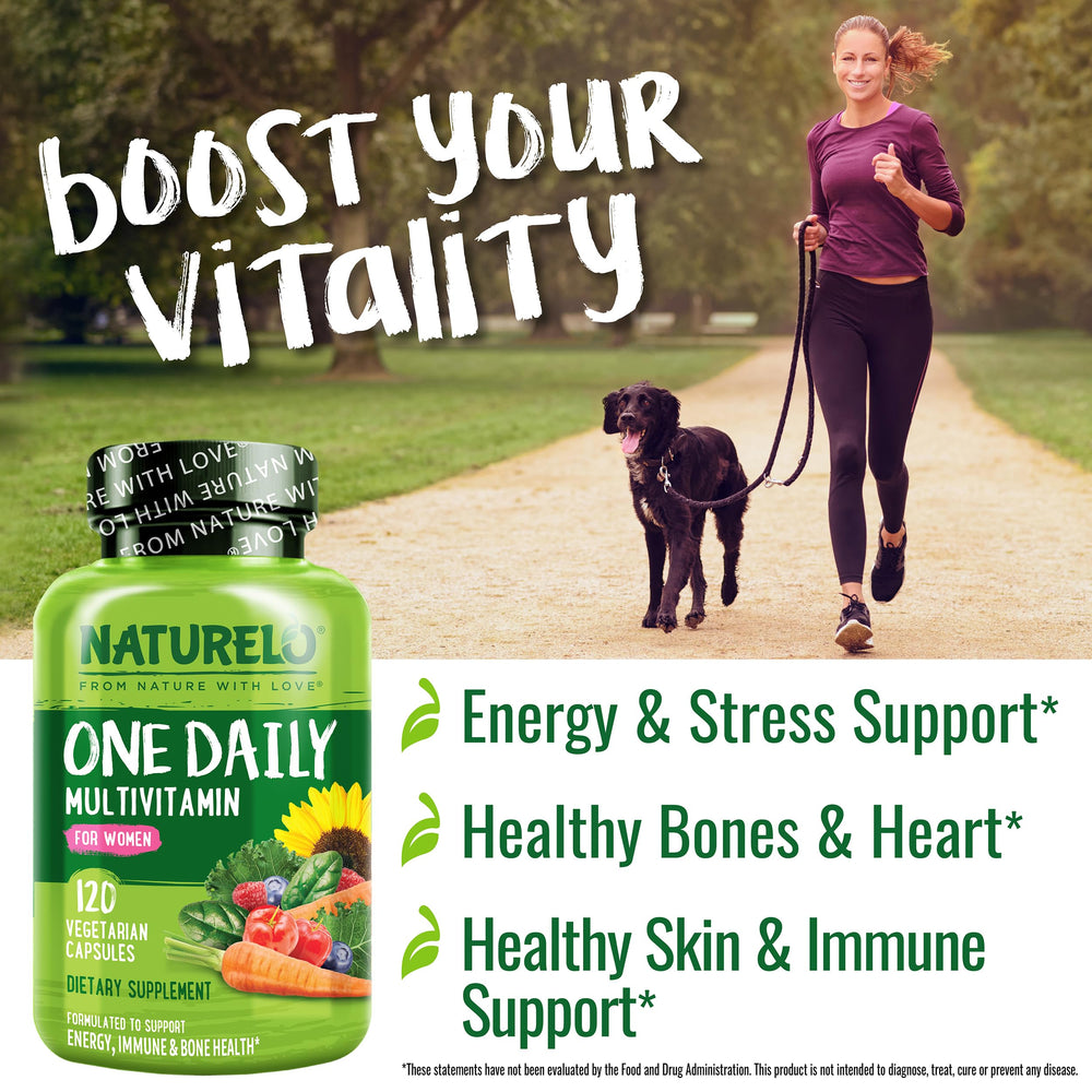 Chelated minerals and whole-food ingredients in Naturelo multivitamin