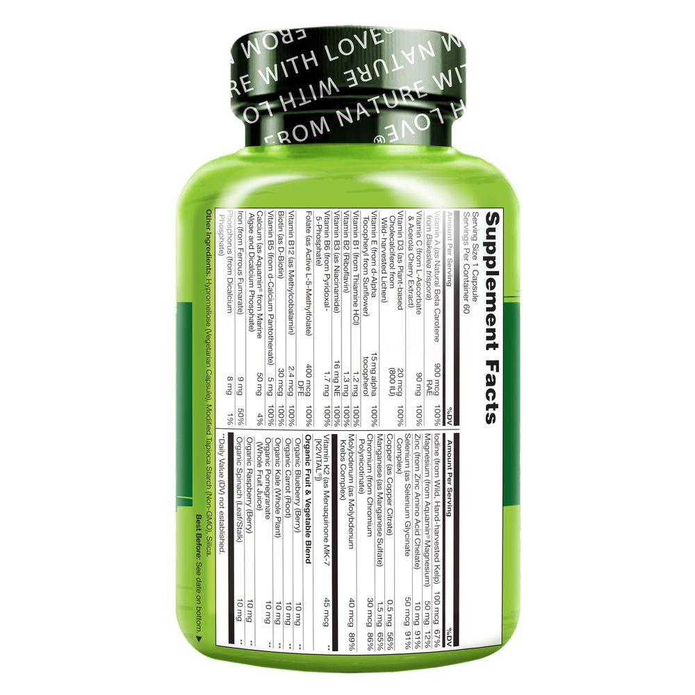 Non-GMO, soy-free and gluten-free branding on package