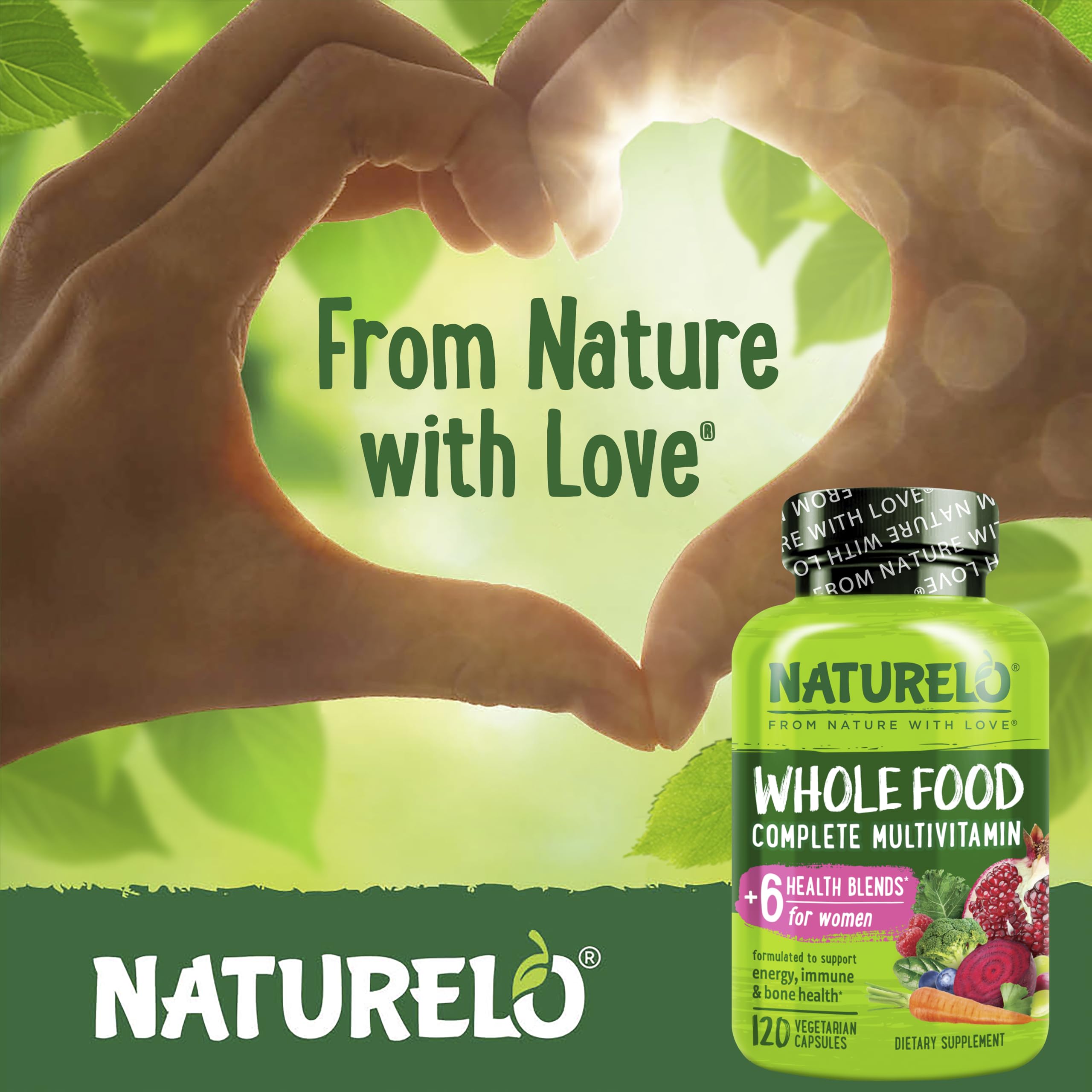 Naturelo digestive enzymes and probiotics image suggests gut support for nutrient uptake
