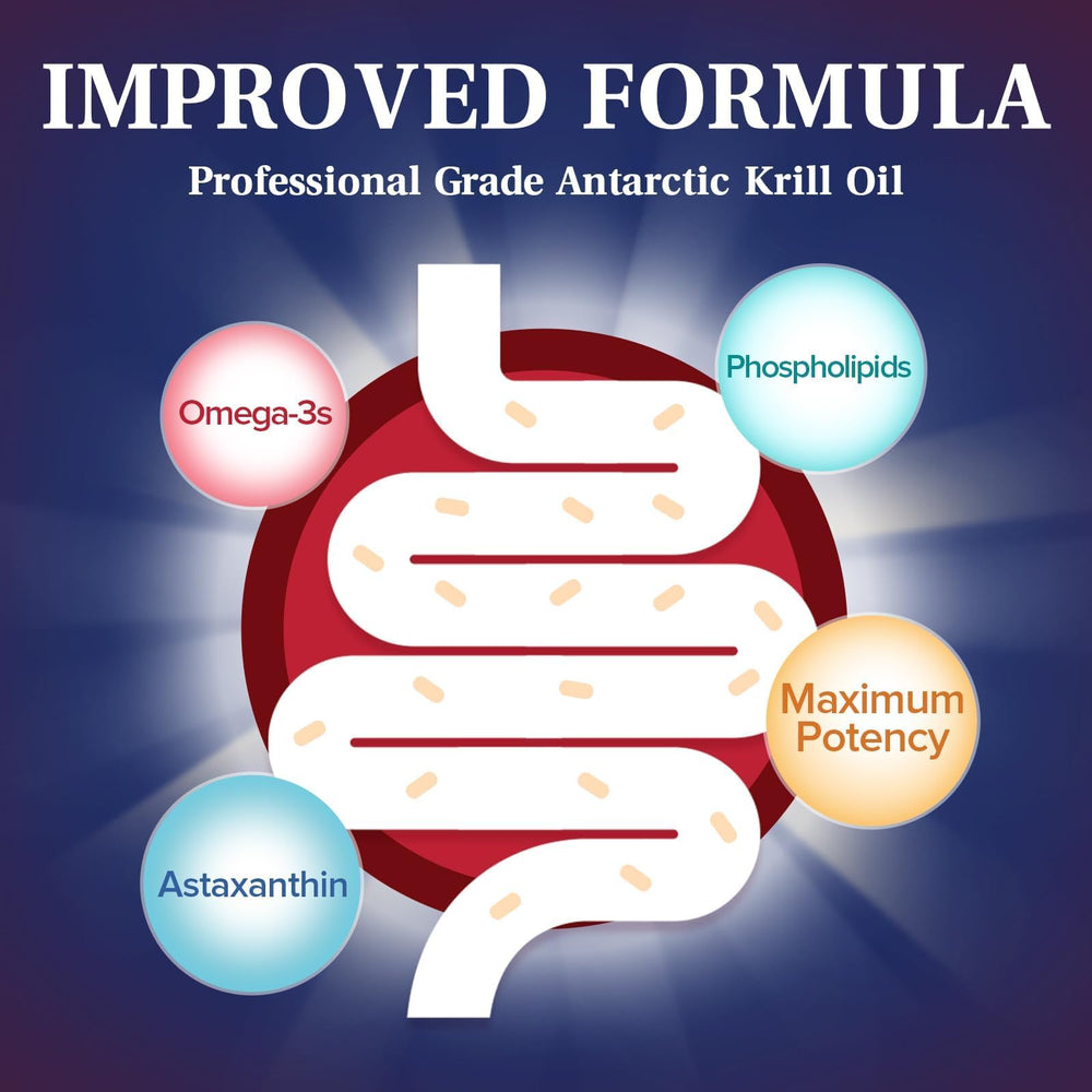 Graphic illustrating phospholipids and astaxanthin content