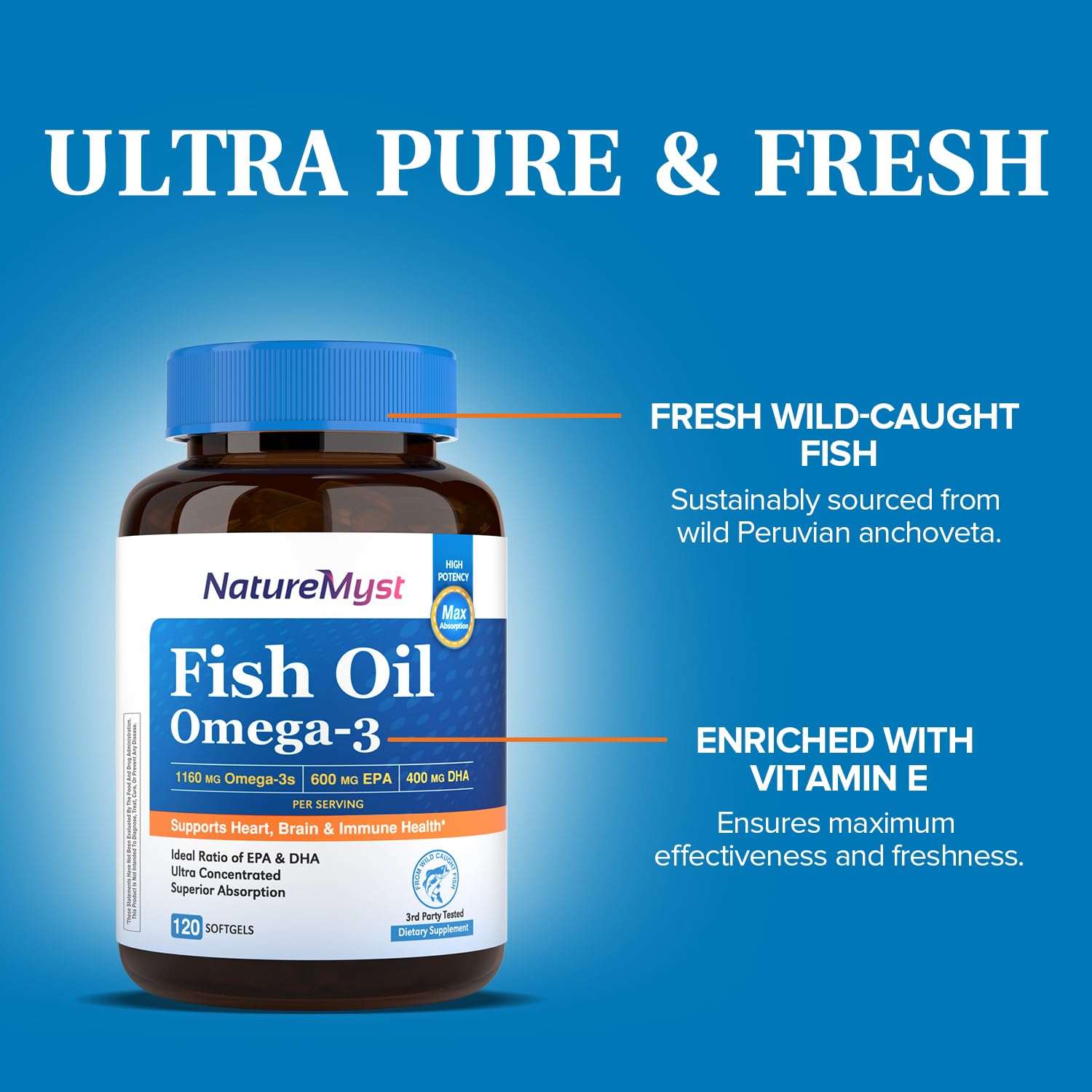Sourcing from wild-caught Peru anchoveta for NatureMyst Omega-3
