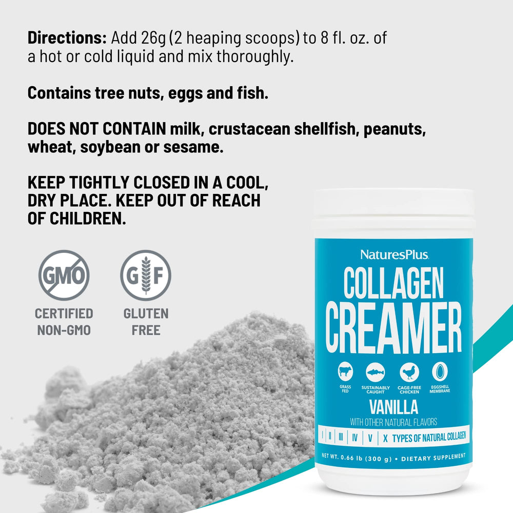 Source ingredients: grass-fed beef, wild-caught cod, eggshell membrane