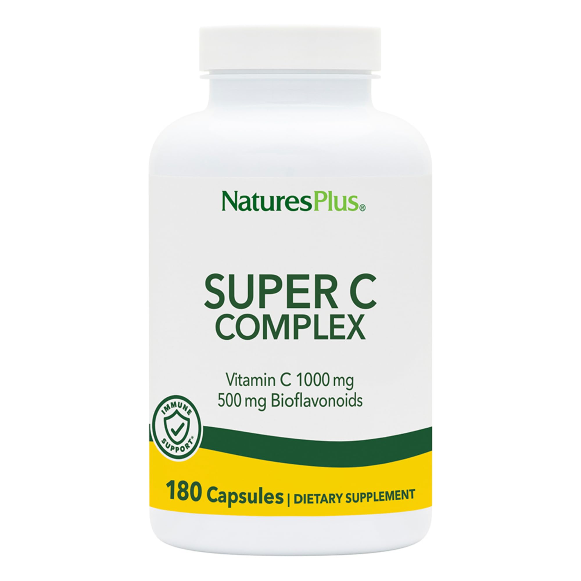 NaturesPlus Super C Complex bottle label
