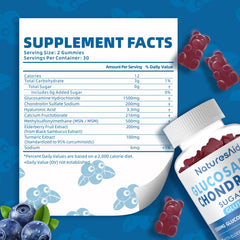 Product bottle and packaging of Natures Aid gummies 2-pack