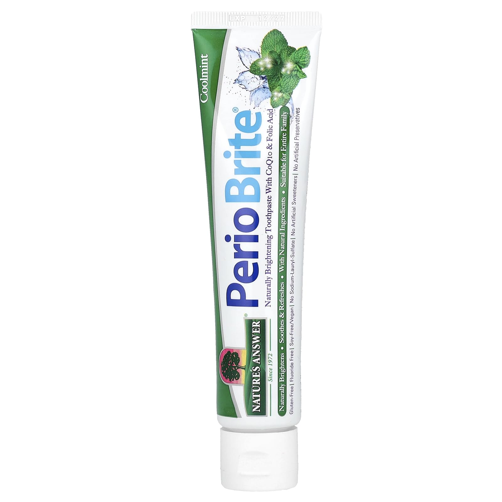 Nature's Answer PerioBrite Toothpaste 4 oz bottle