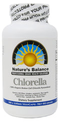 Nature's Balance chlorella pyrenoidosa 180 capsules bottle