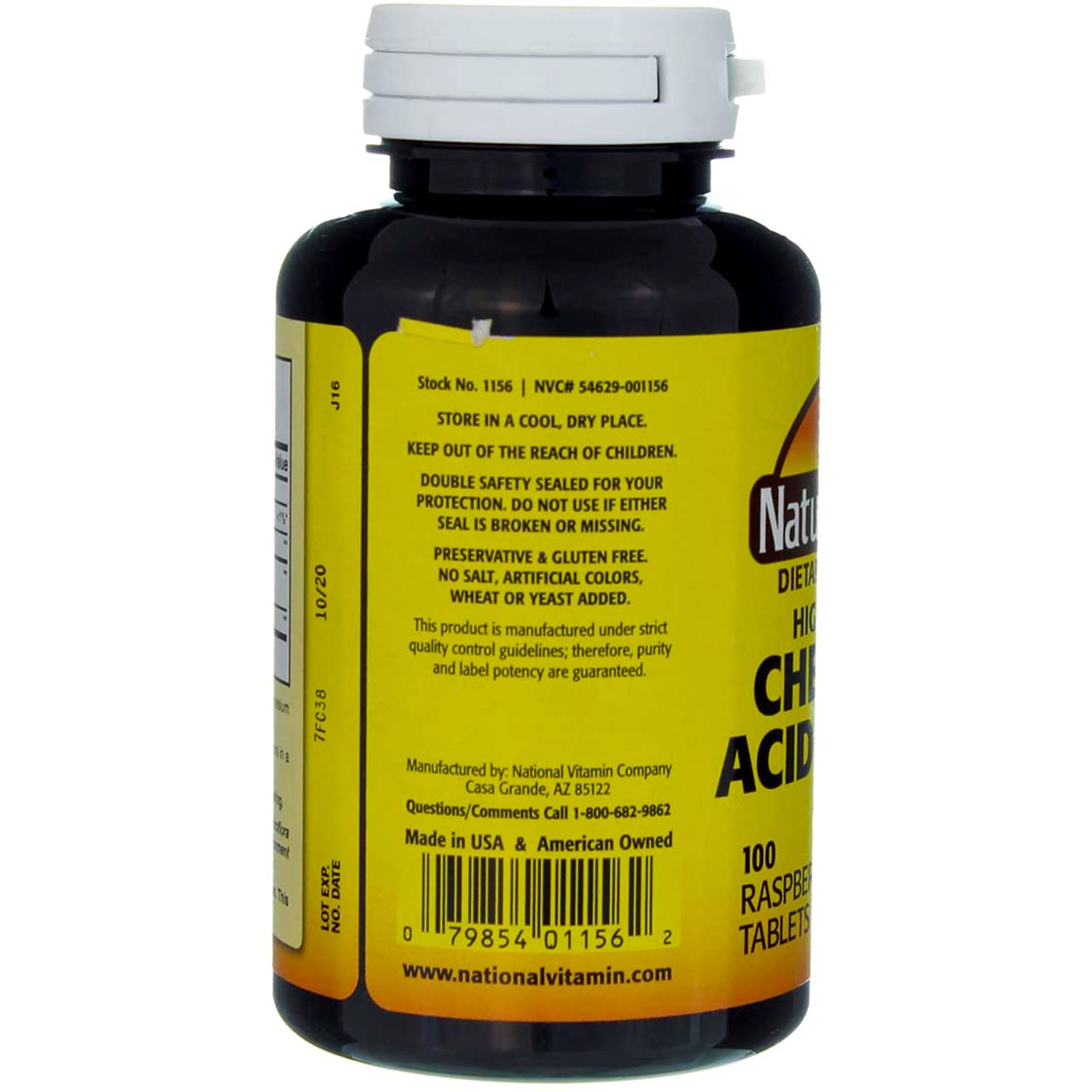 Two sealed Nature's Blend Acidophilus bottles in packaging for freshness