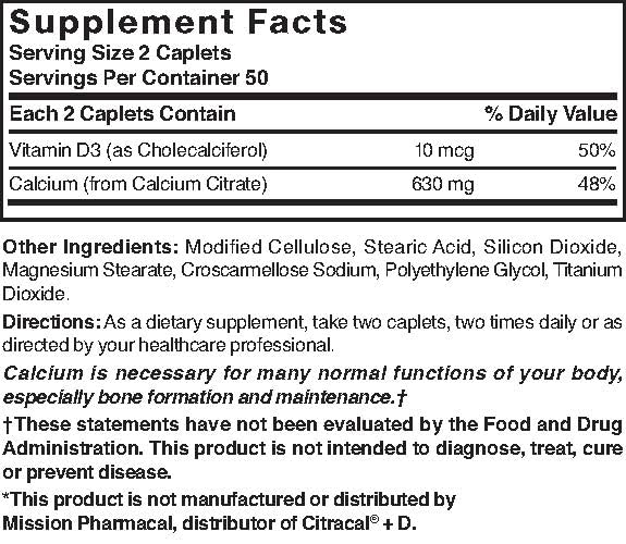 Gluten-free Nature's Blend calcium supplement packaging
