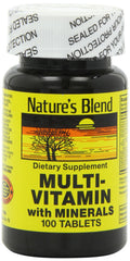 Nature's Blend NAT B Multivitamin & Min TB bottle front label