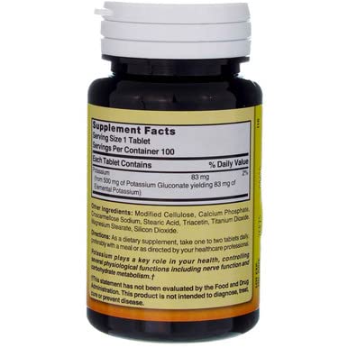 Nutrition facts panel close-up