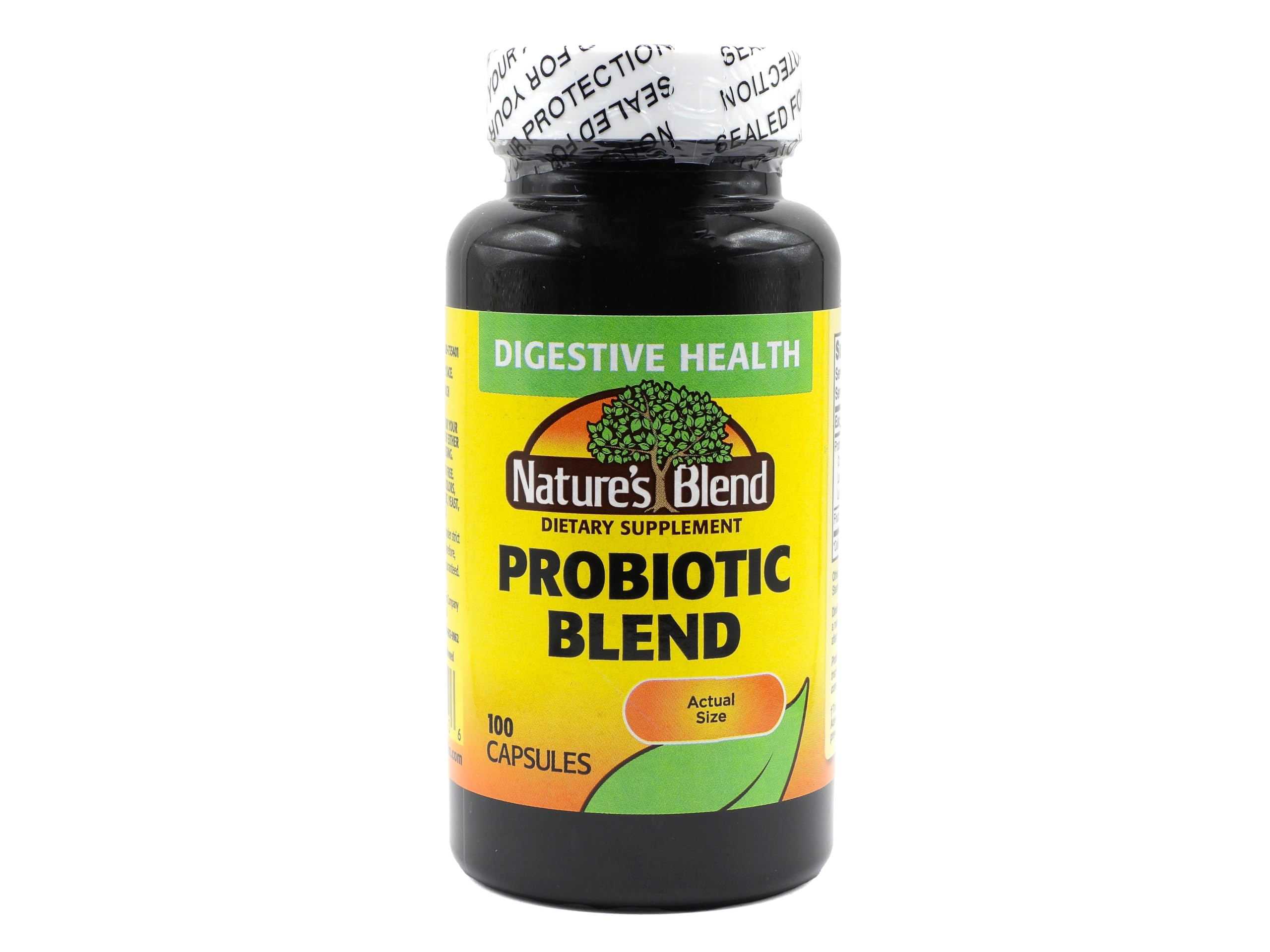 Nature's Blend Probiotic Blend 2 Million CFU 100 Capsules White bottle