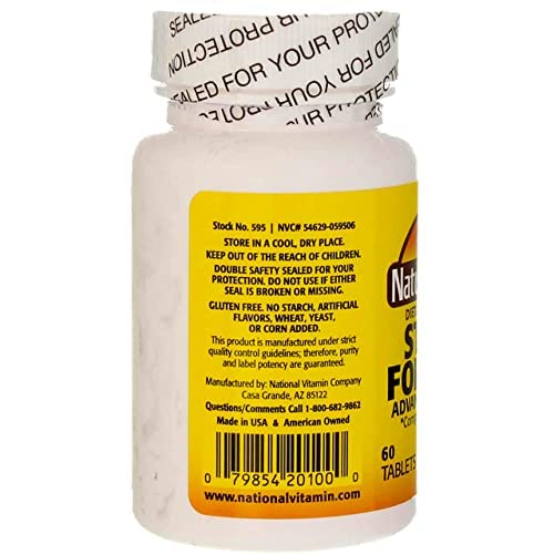 Nature's Blend Stress Formula packaging and bottle