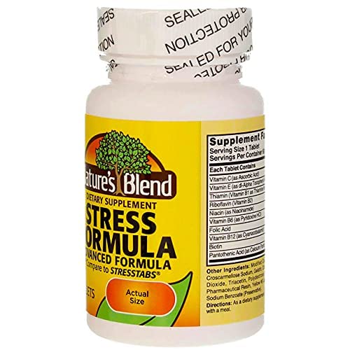 Nature's Blend Stress Formula product packaging
