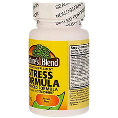 Nature's Blend Stress Formula product packaging