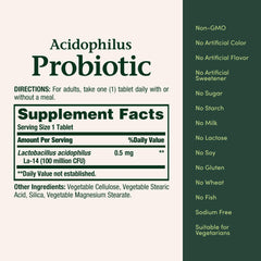 Close-up of probiotic tablet texture