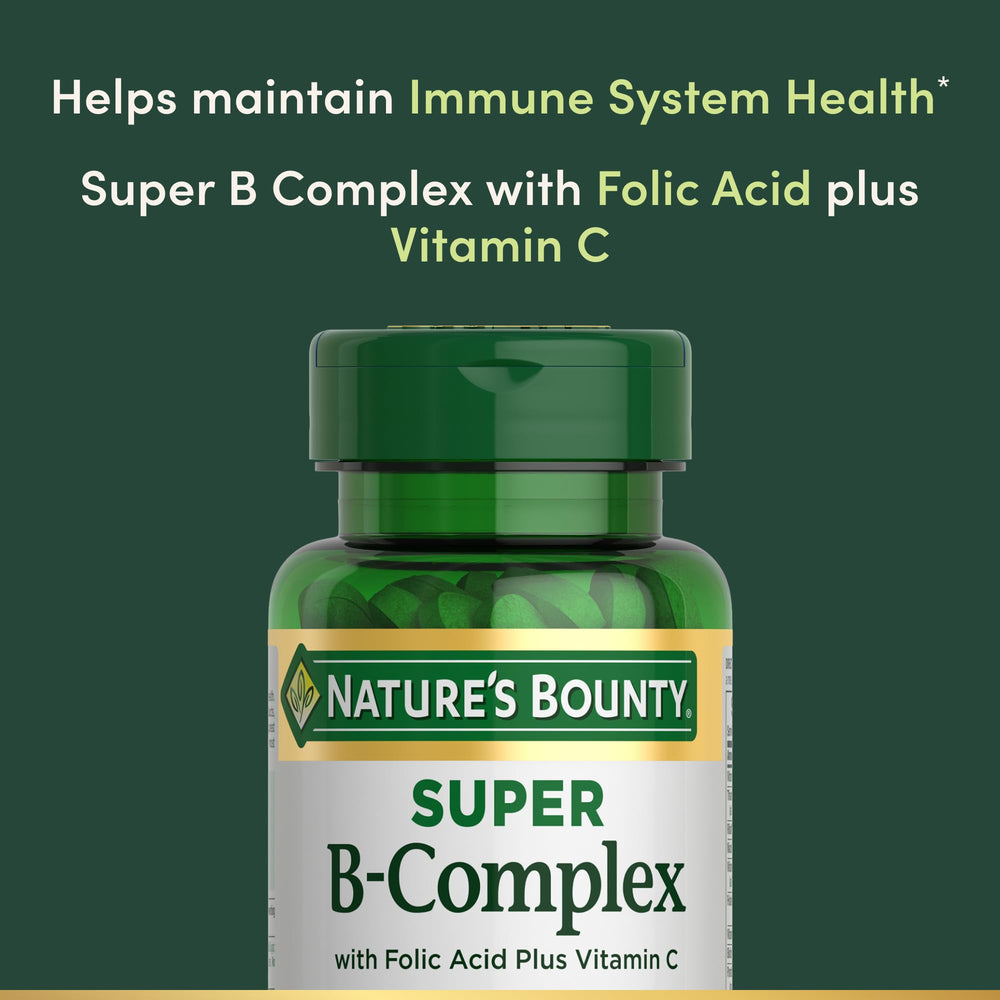 Tablets of B-Complex with Vitamin C and Folic Acid